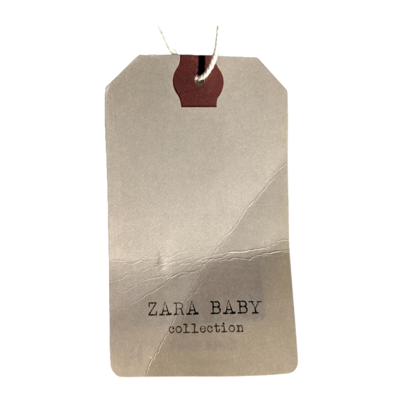 Zara 3-6m Blue Sweat Pants w/Drawstring - Picture 5 of 6